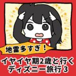 地雷多すぎ！イヤイヤ2歳と行くディズニー旅行【3】